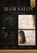 Salon Business Template Bundle